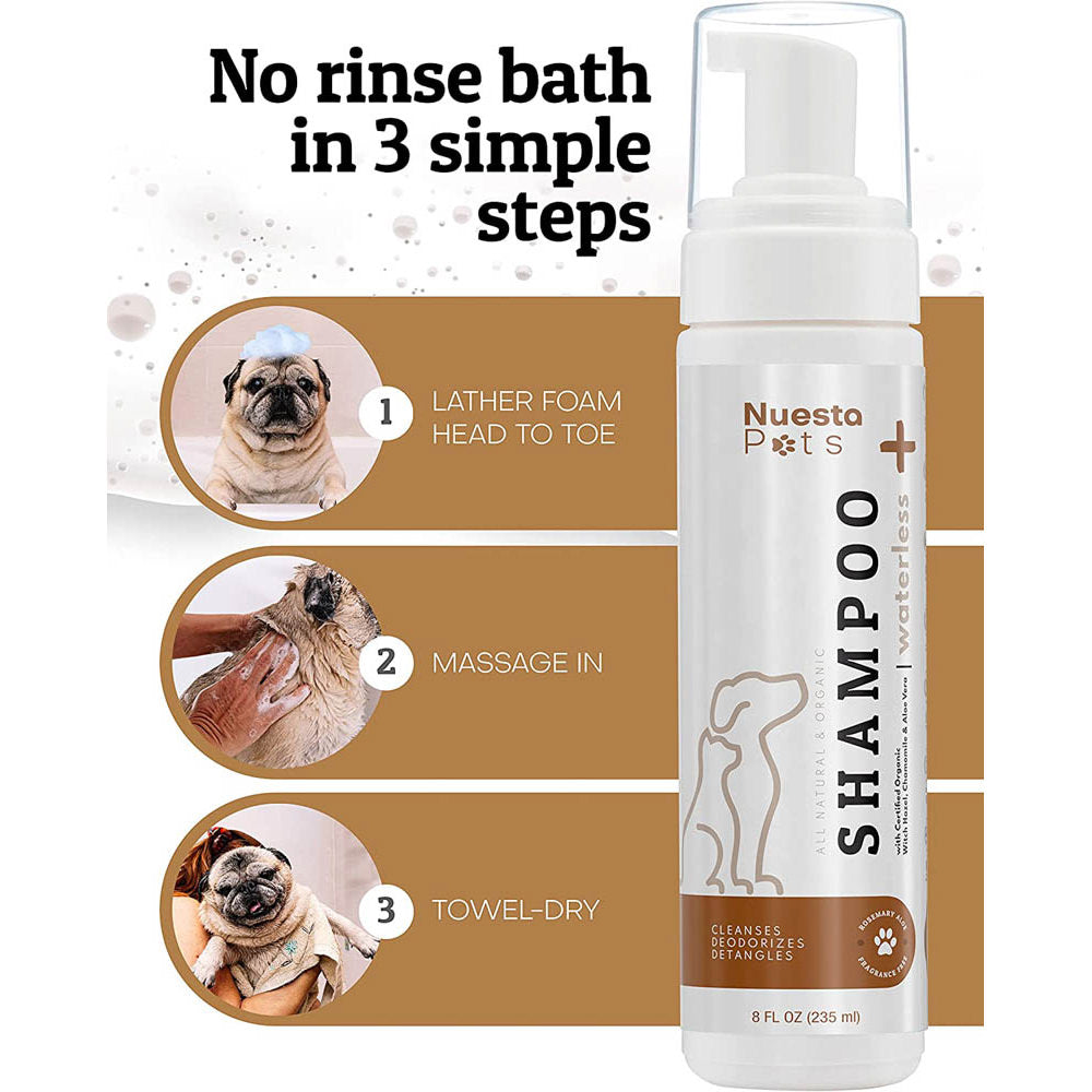 No Rinse Bath in 3 Simple Steps