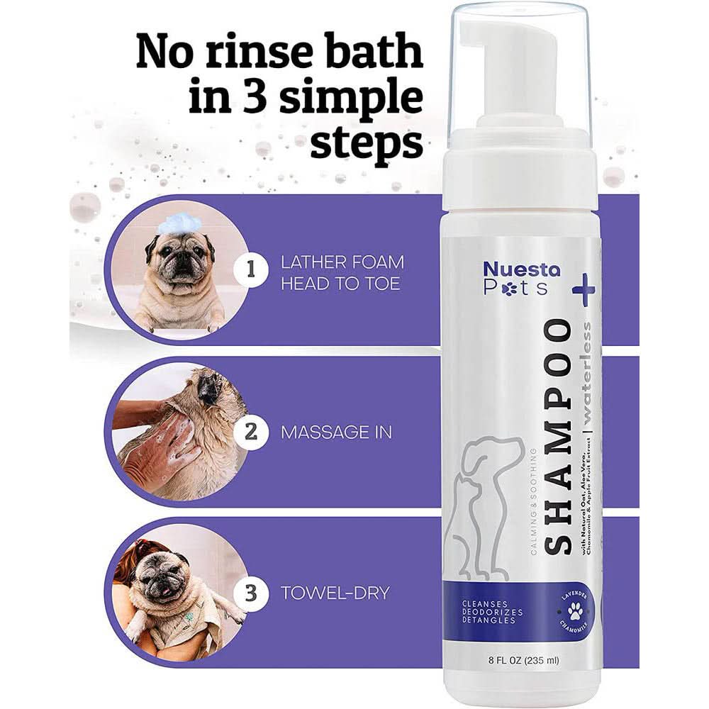 Waterless Lavender Shampoo for Dogs