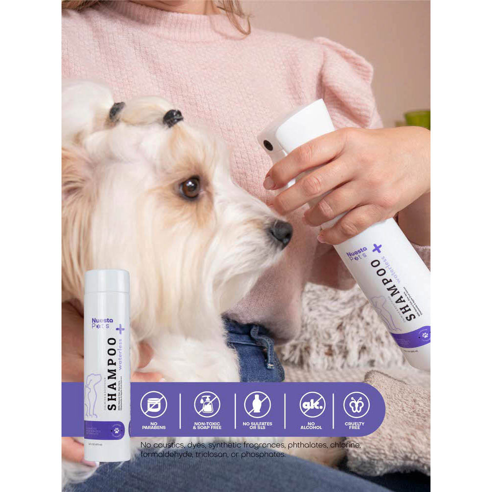 Waterless Lavender Spray-On Dog Shampoo