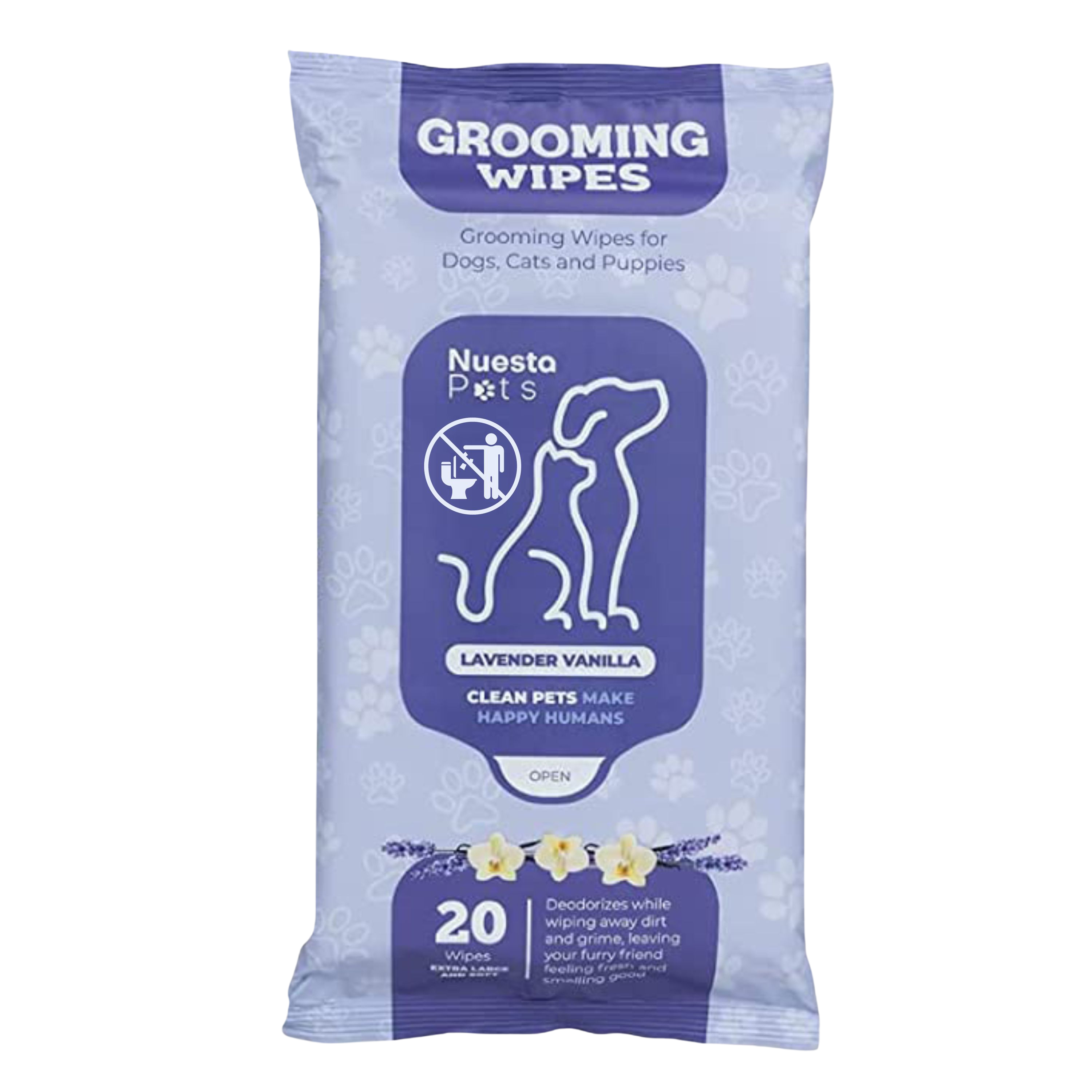 Lavender Vanilla Bath Replacement Wipes